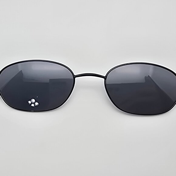 Aspex 50 Navy Cool Clip Magnetic Clip-On Polarized Sunglasses Eyeglasses Frame - Picture 3 of 16